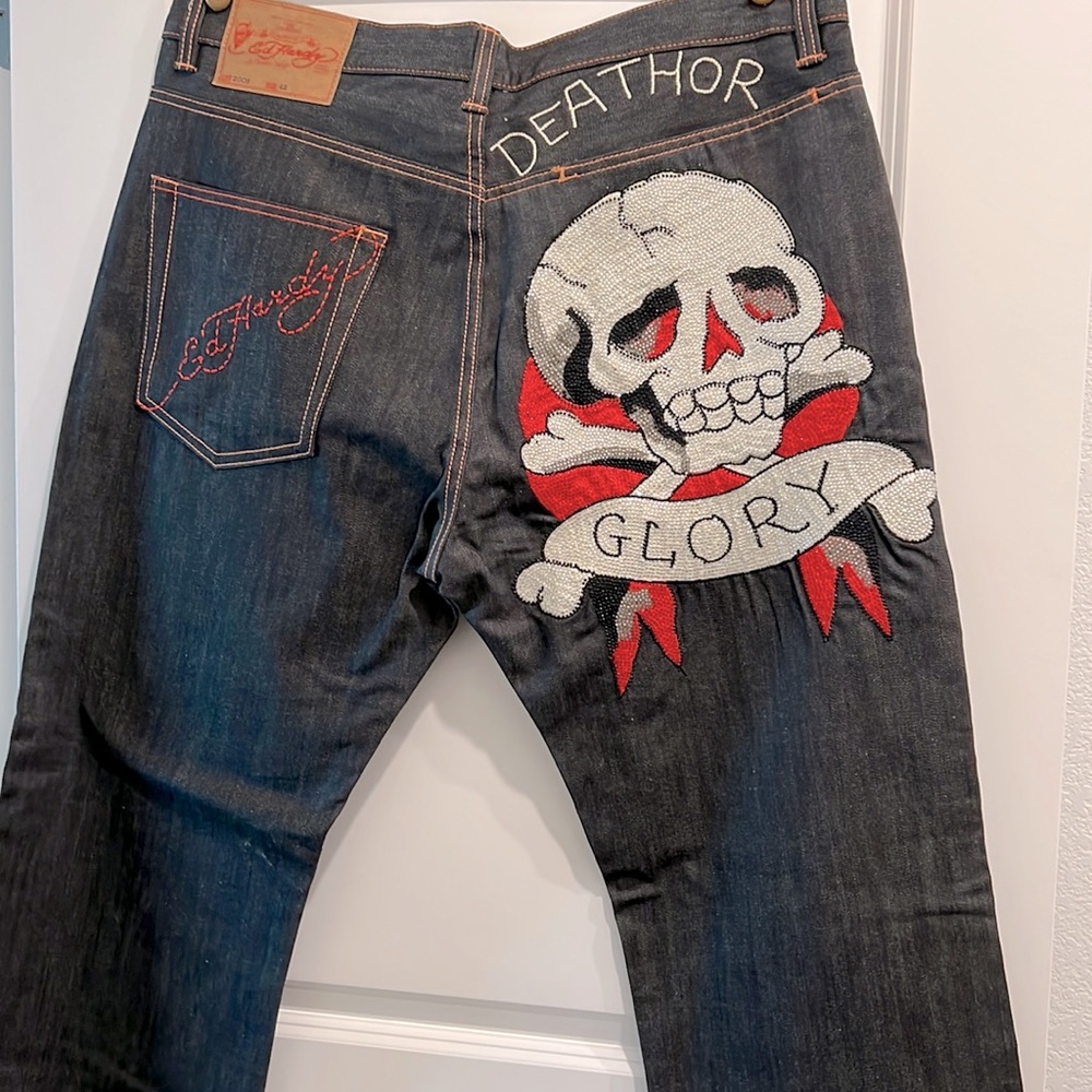 Ed Hardy men jeans